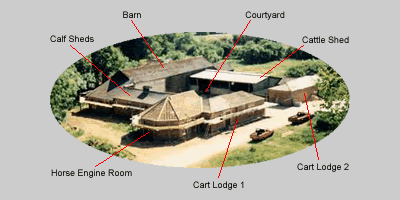 Chantry Barn - Aerial View